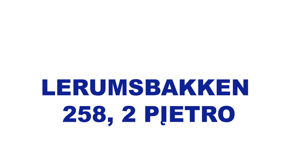 Lerumsbakken 278, 2 piętro