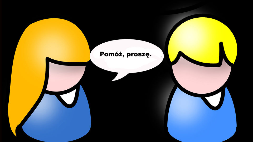 Pomóż, proszę.